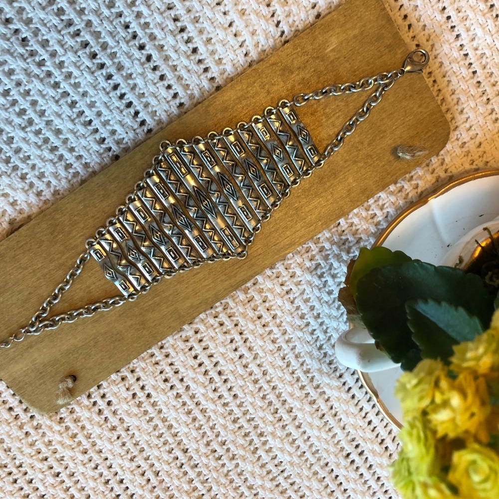 Silver Boho Bracelet